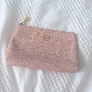 Pink Michael Kors Clutch/ Makeup bag